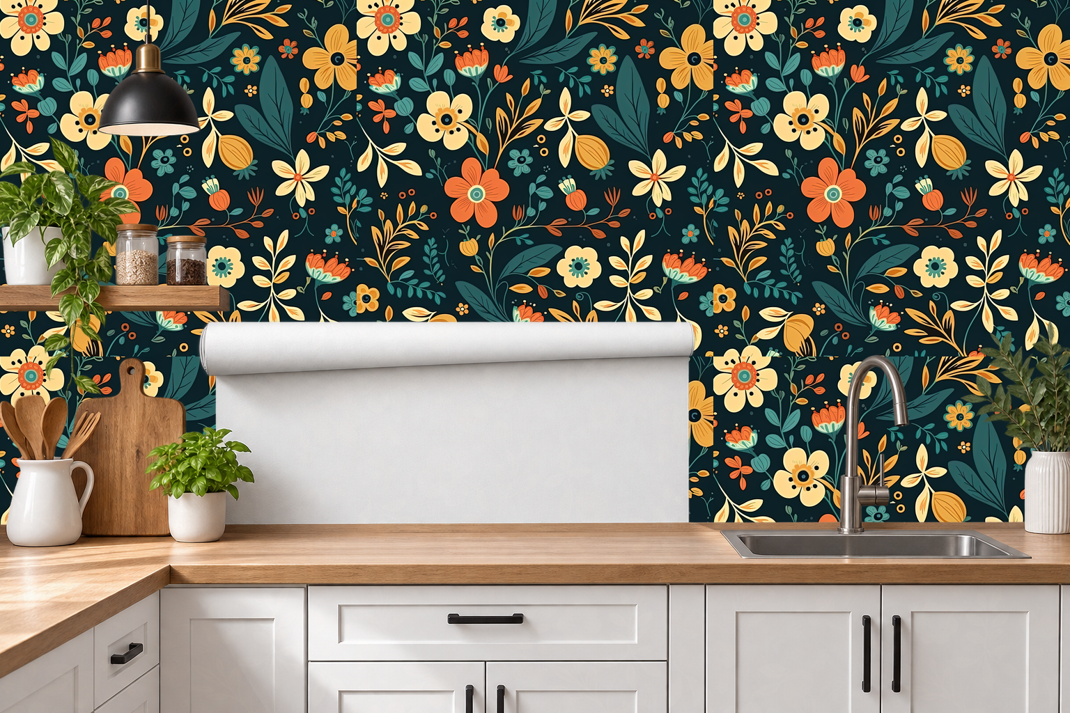 Design 79 — Roll — Kitchen Backsplash