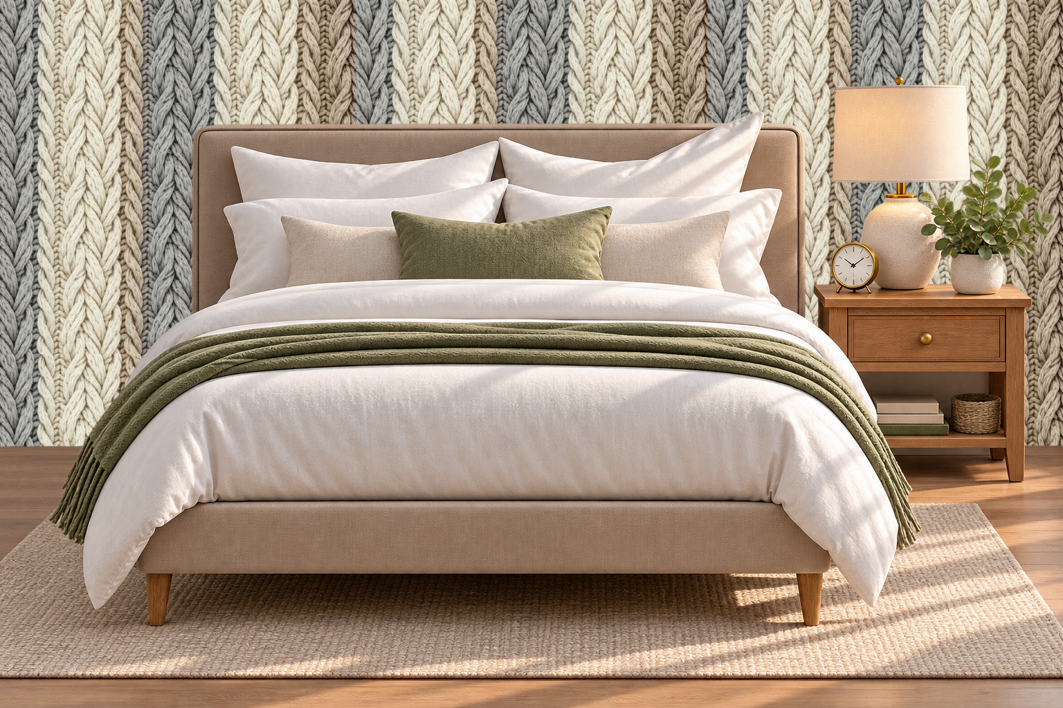 Design 594 — Bedroom — Pillow Close-up