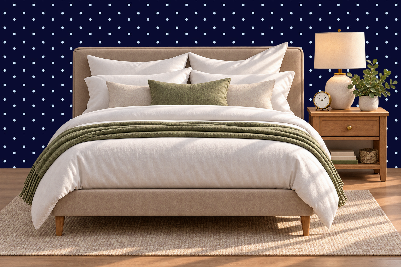 Design 33 — Bedroom — Pillow Close-up