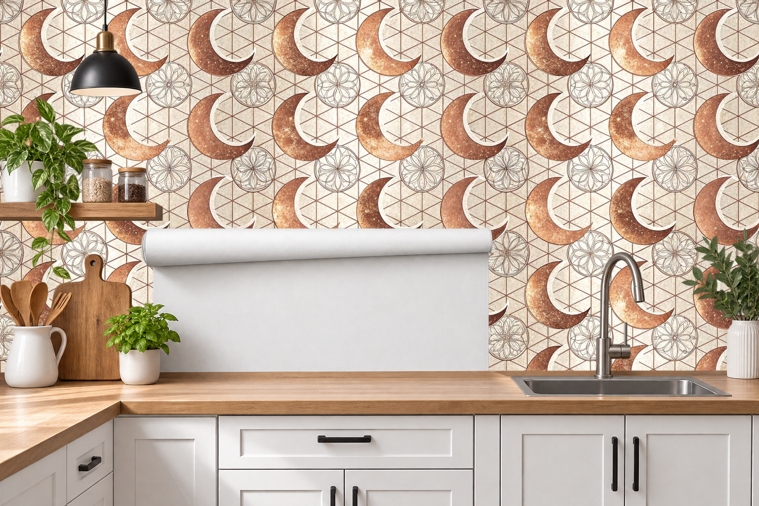 Design 502 — Roll — Kitchen Backsplash
