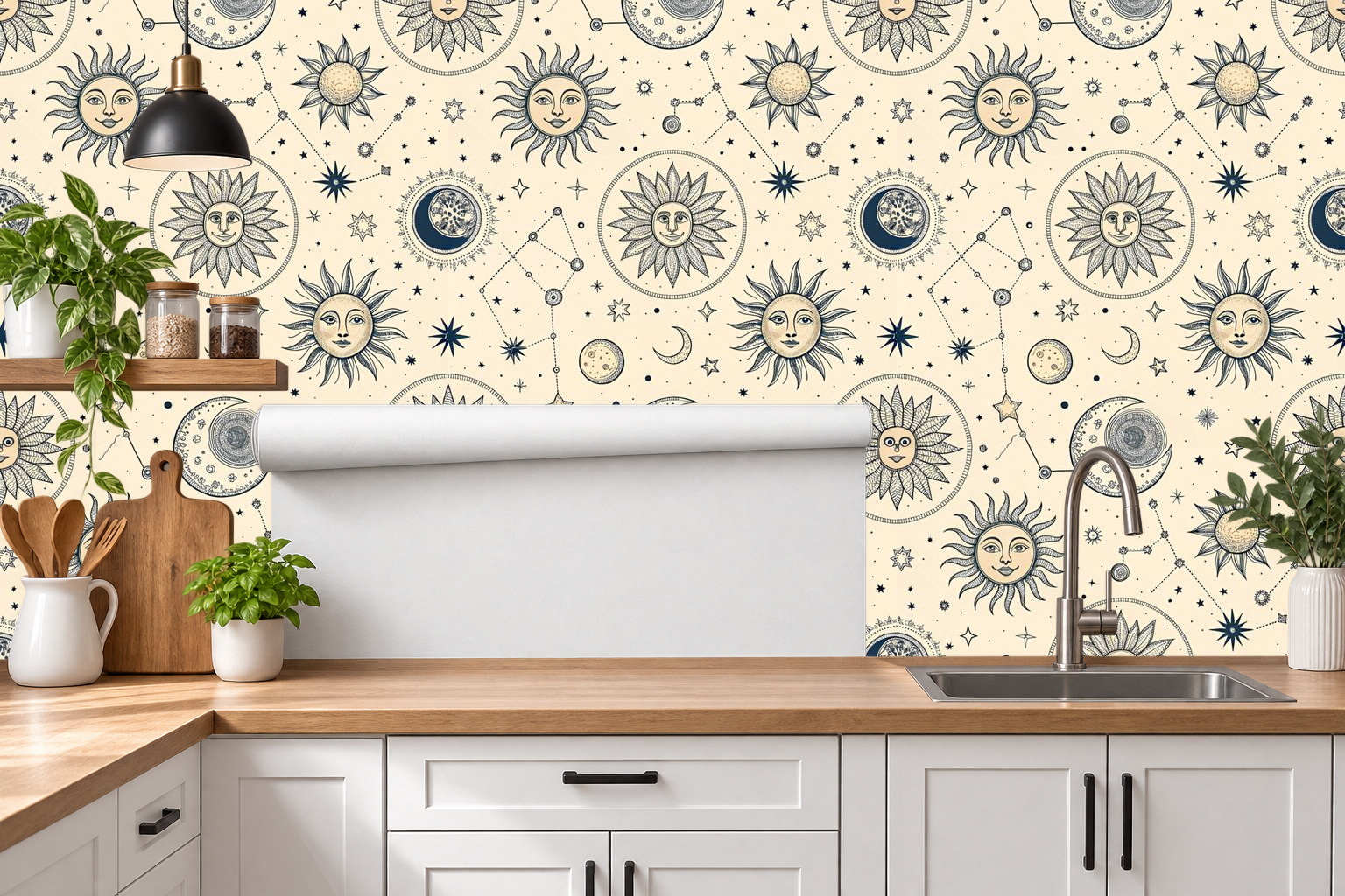 Design 490 — Roll — Kitchen Backsplash