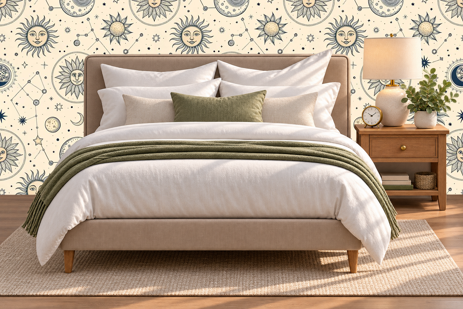 Design 490 — Bedroom — Pillow Close-up