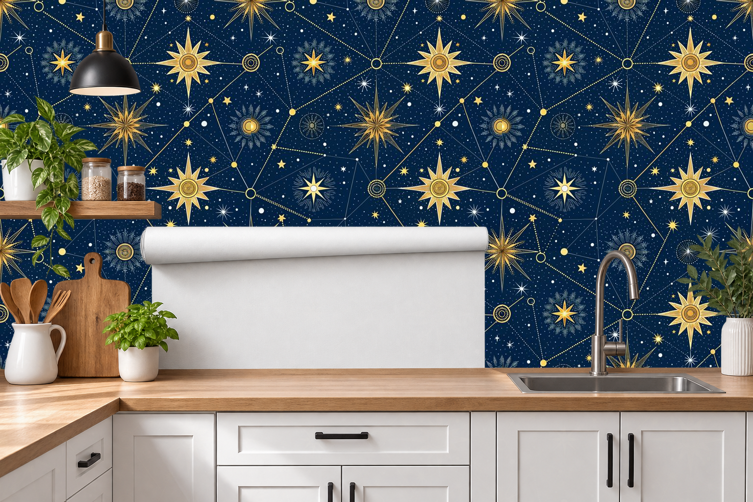 Design 497 — Roll — Kitchen Backsplash