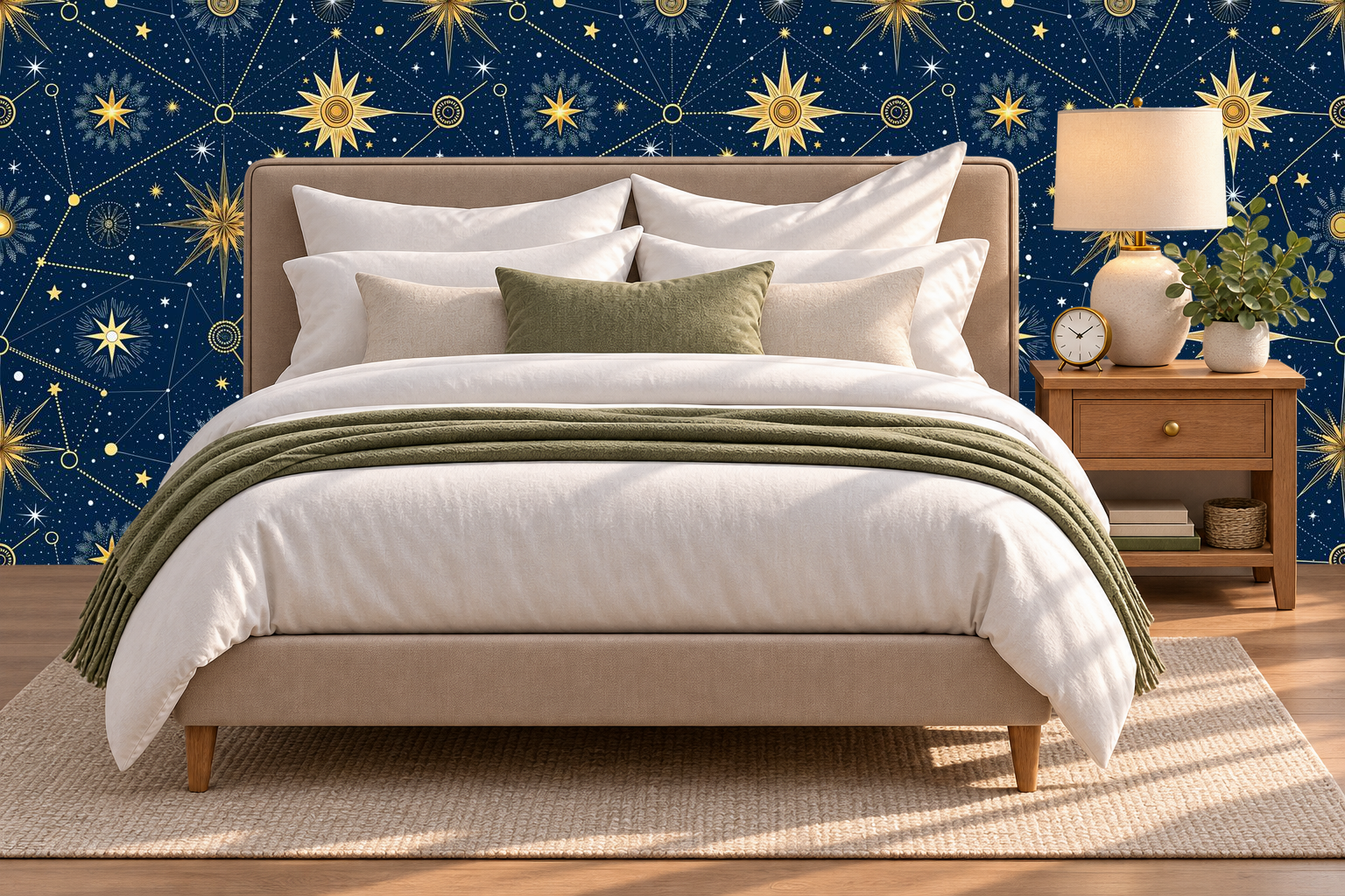 Design 497 — Bedroom — Pillow Close-up
