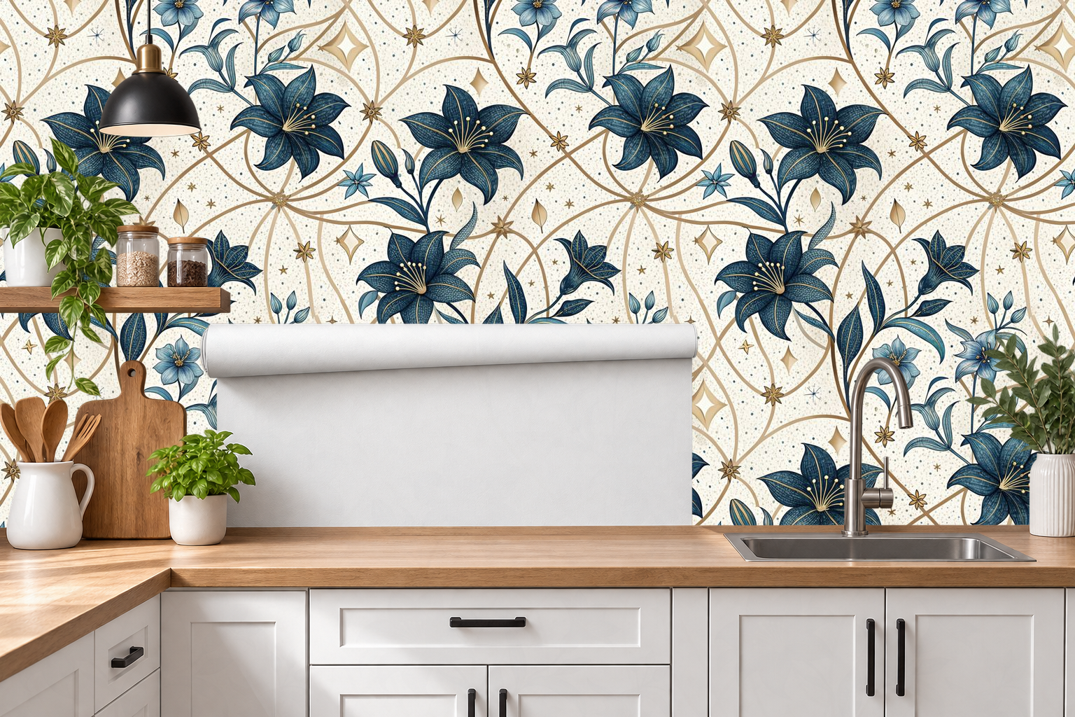 Design 494 — Roll — Kitchen Backsplash