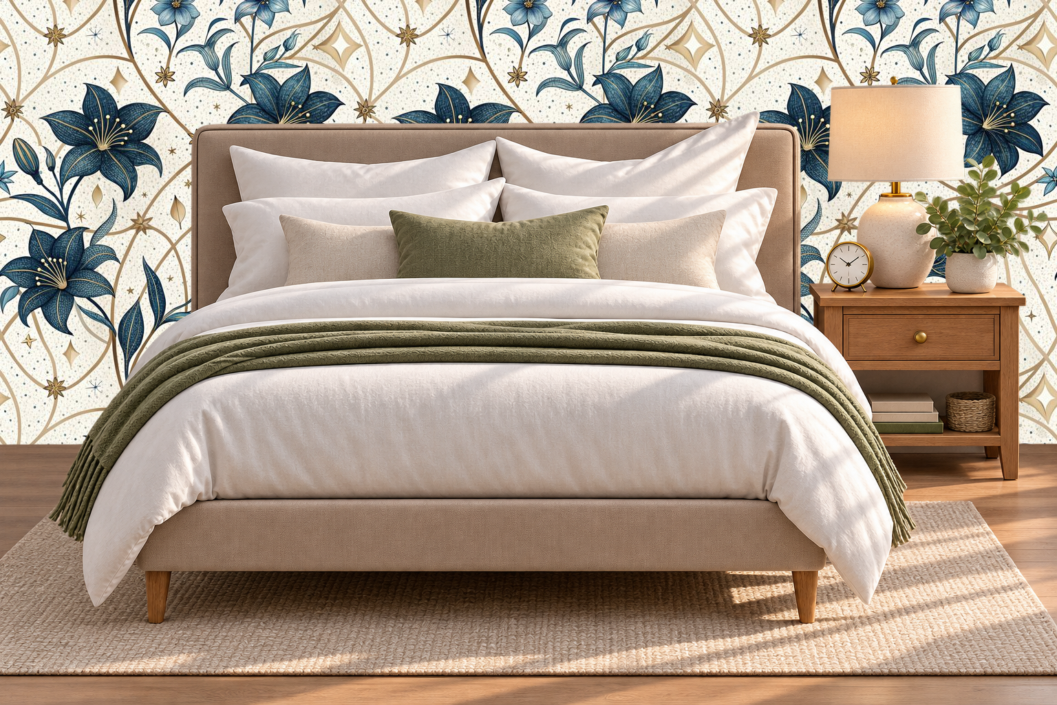 Design 494 — Bedroom — Pillow Close-up