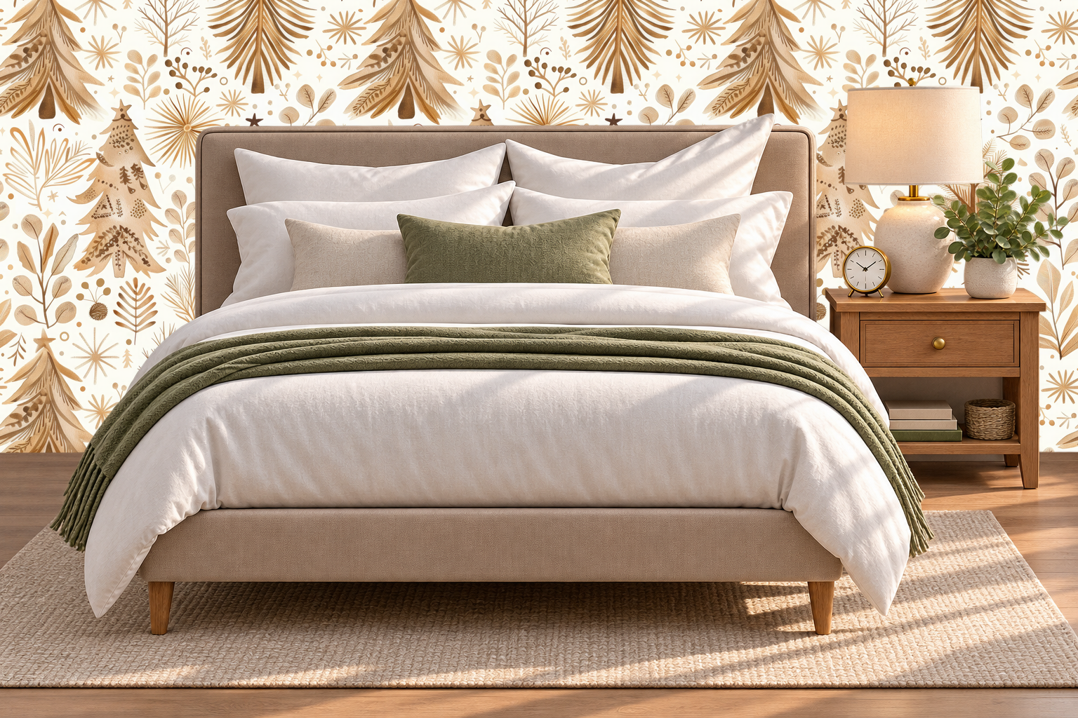 Design 100 — Bedroom — Pillow Close-up