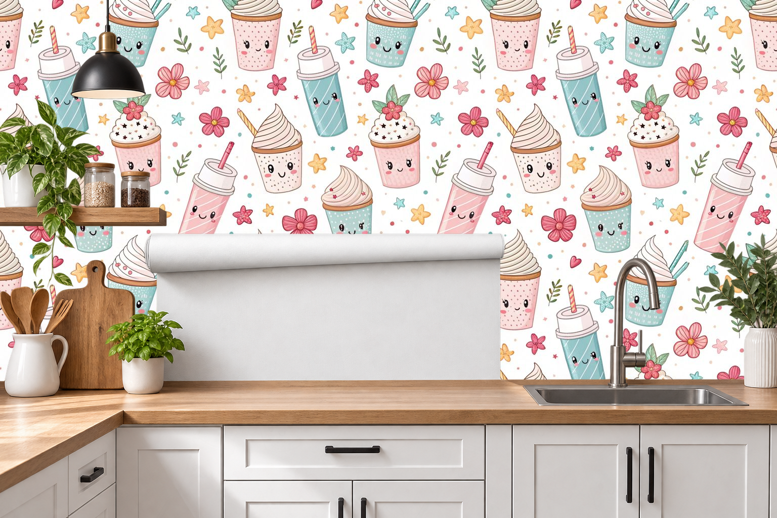 Design 450 — Roll — Kitchen Backsplash