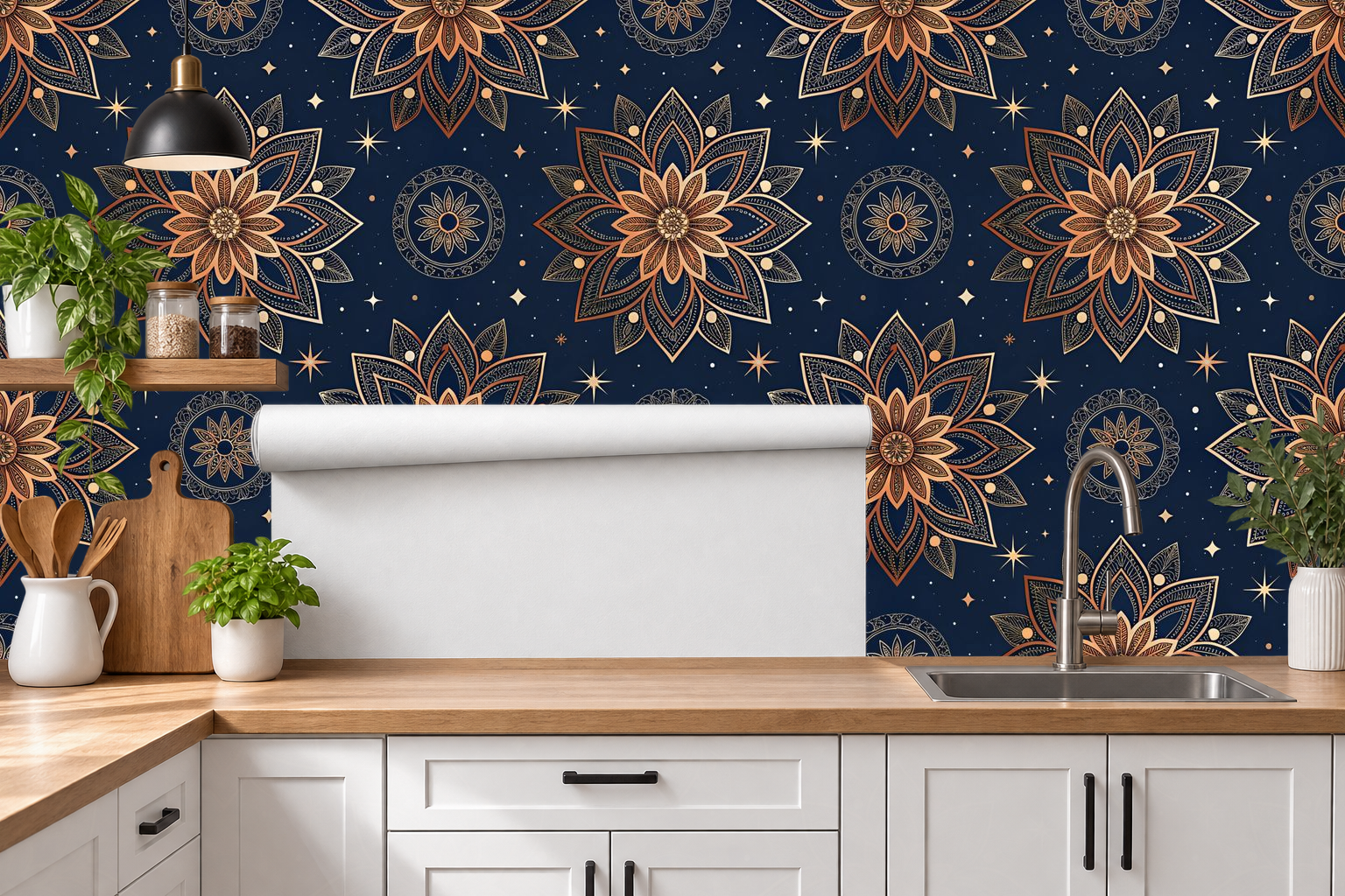 Design 478 — Roll — Kitchen Backsplash