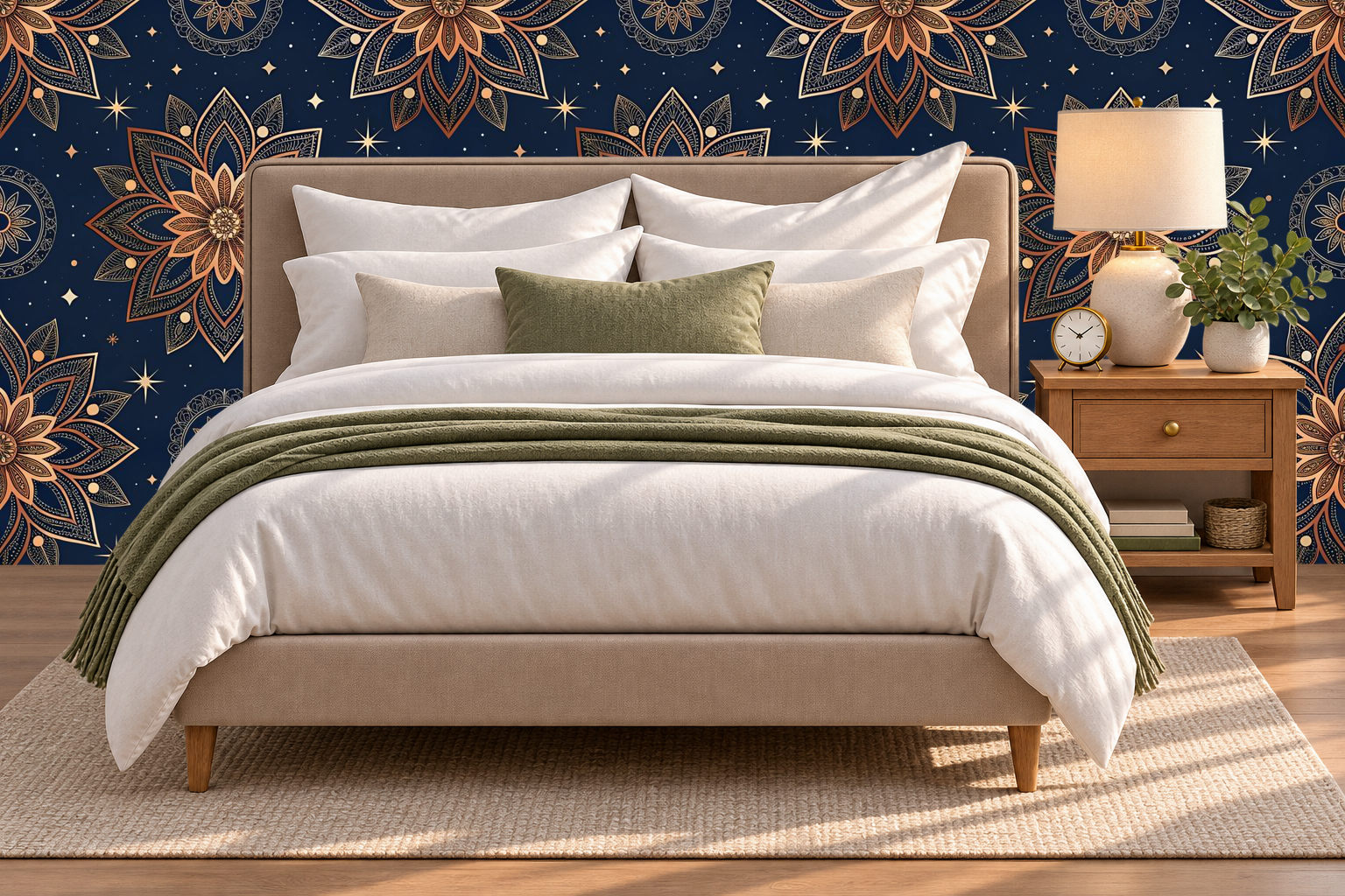 Design 478 — Bedroom — Pillow Close-up