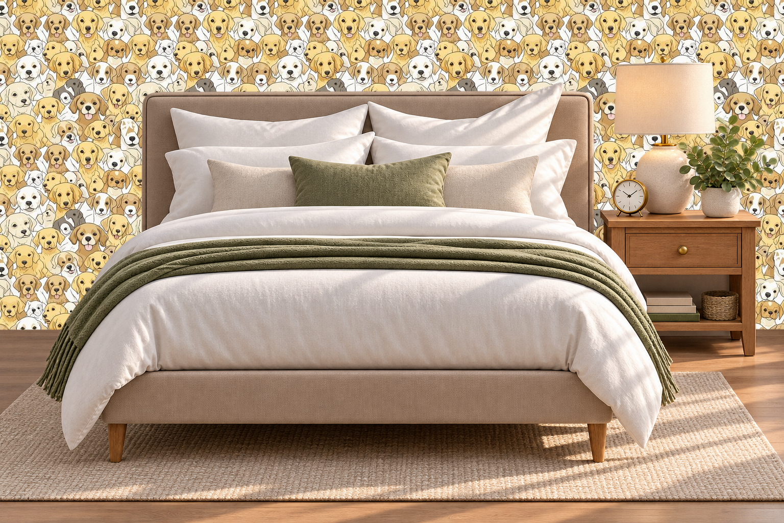 Design 130 — Bedroom — Pillow Close-up