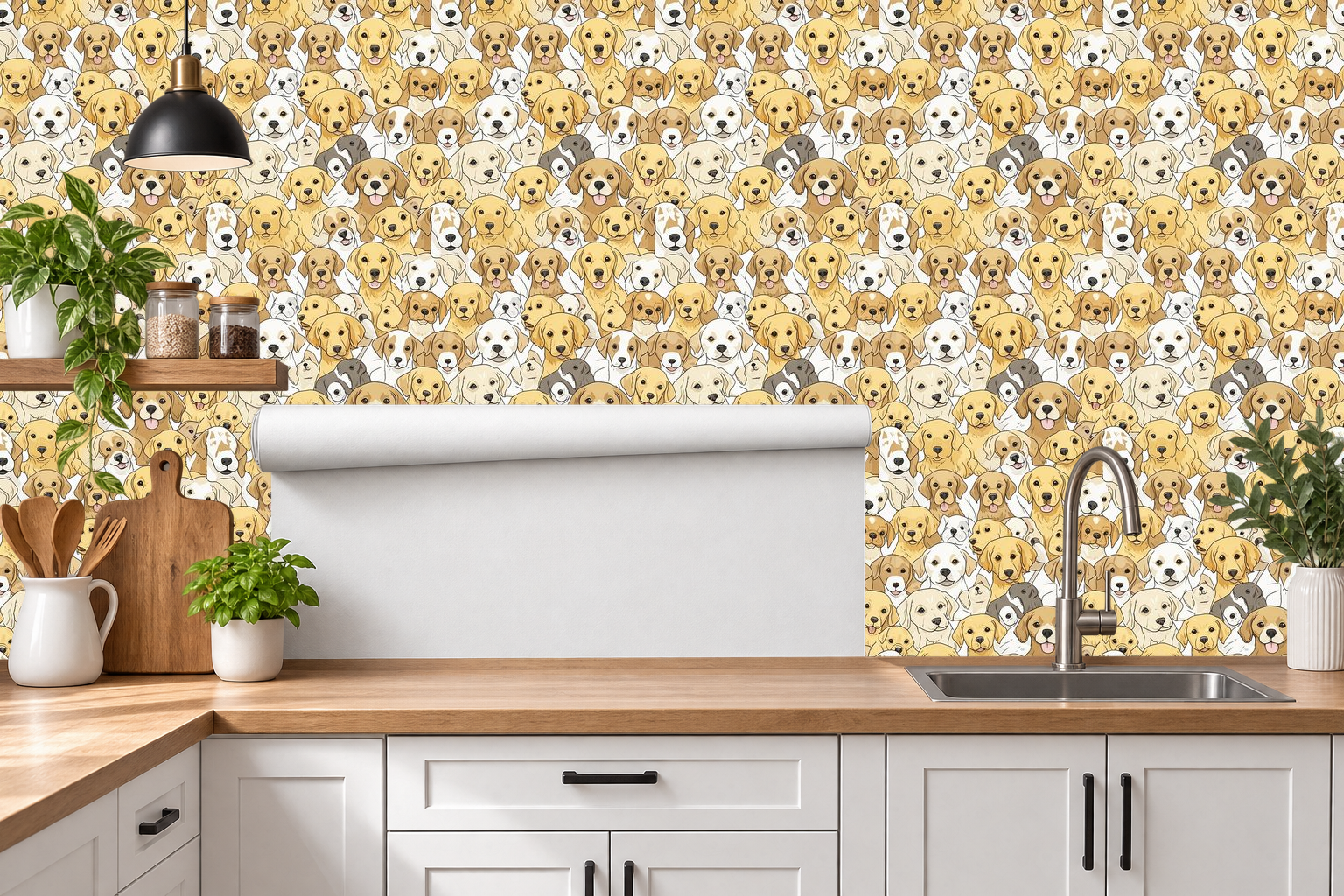 Design 130 — Roll — Kitchen Backsplash