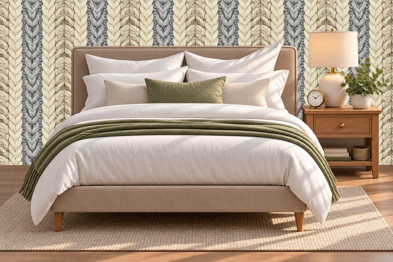 Design 599 — Bedroom — Pillow Close-up