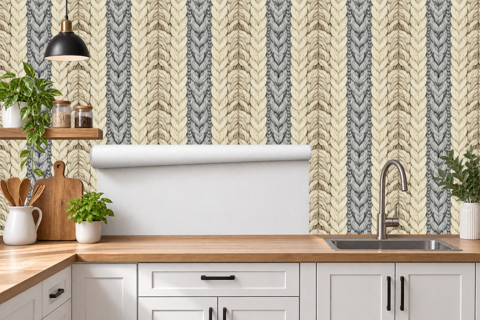 Design 599 — Roll — Kitchen Backsplash