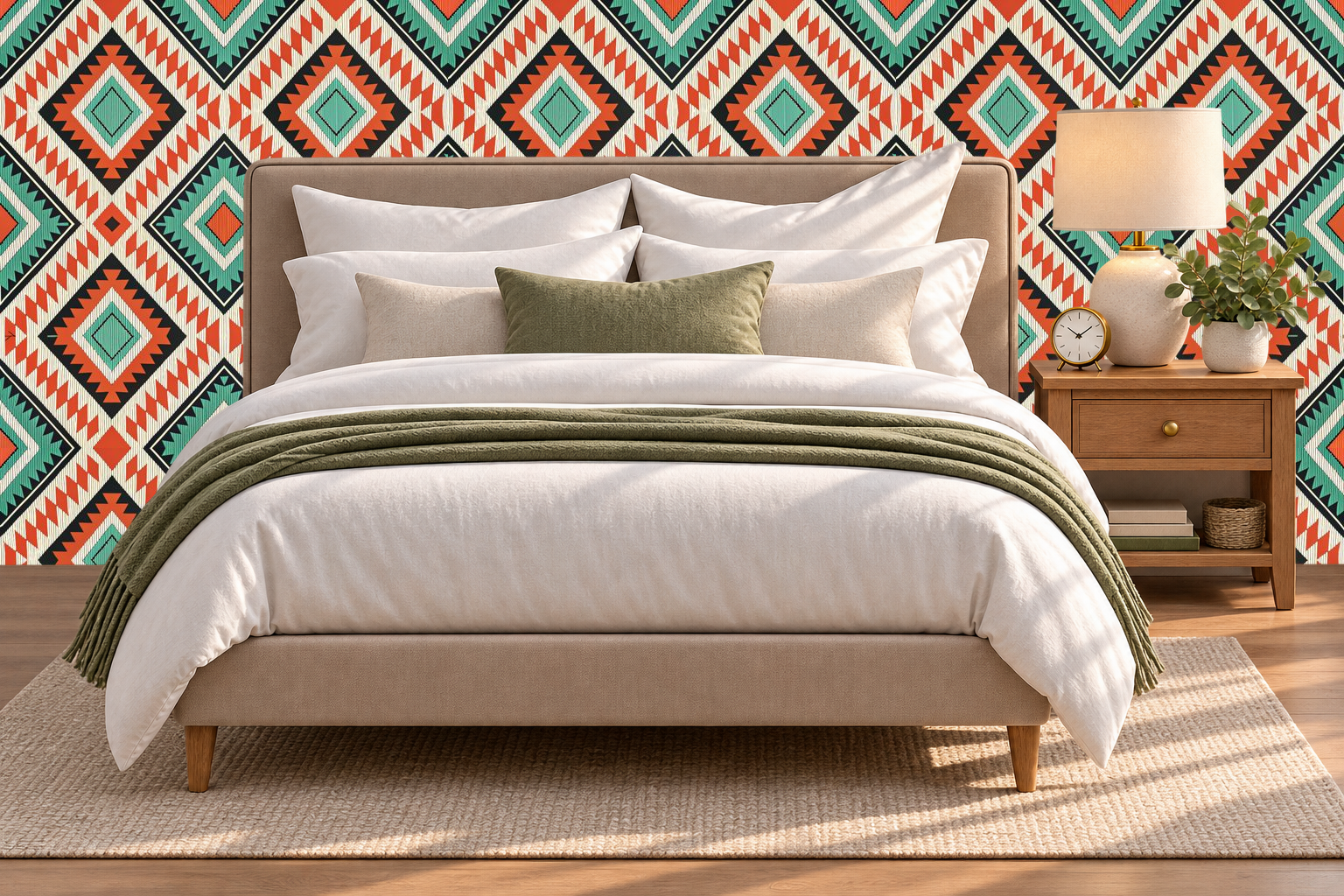 Design 142 — Bedroom — Pillow Close-up