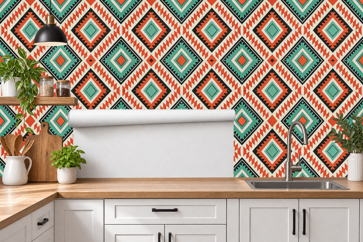 Design 142 — Roll — Kitchen Backsplash