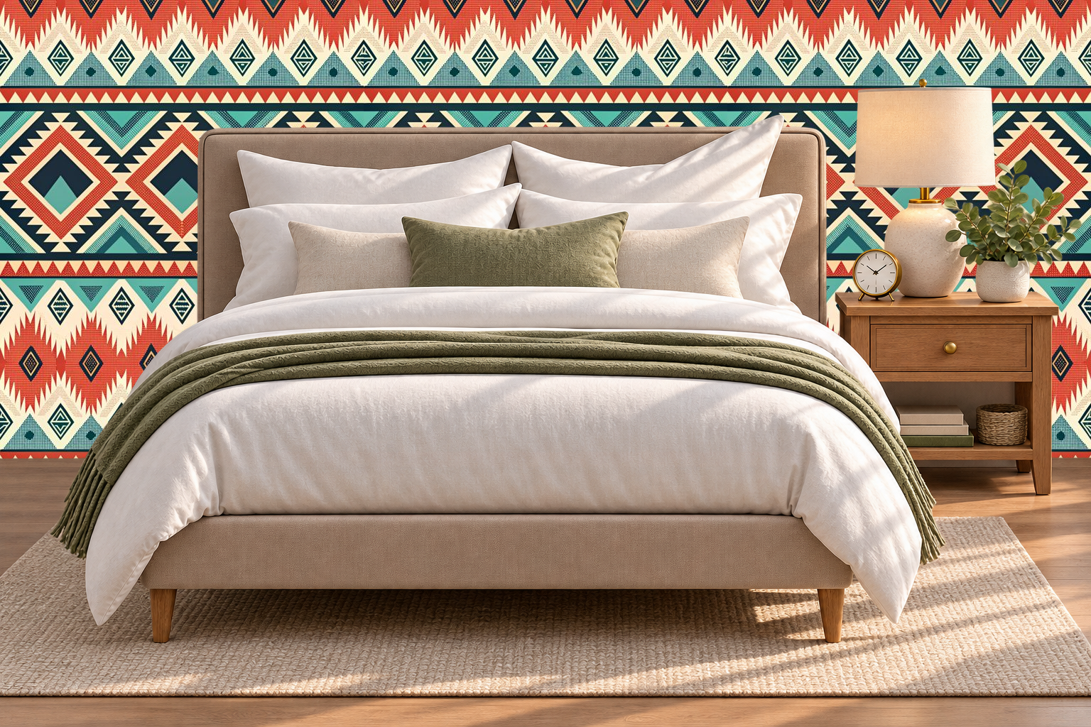 Design 156 — Bedroom — Pillow Close-up