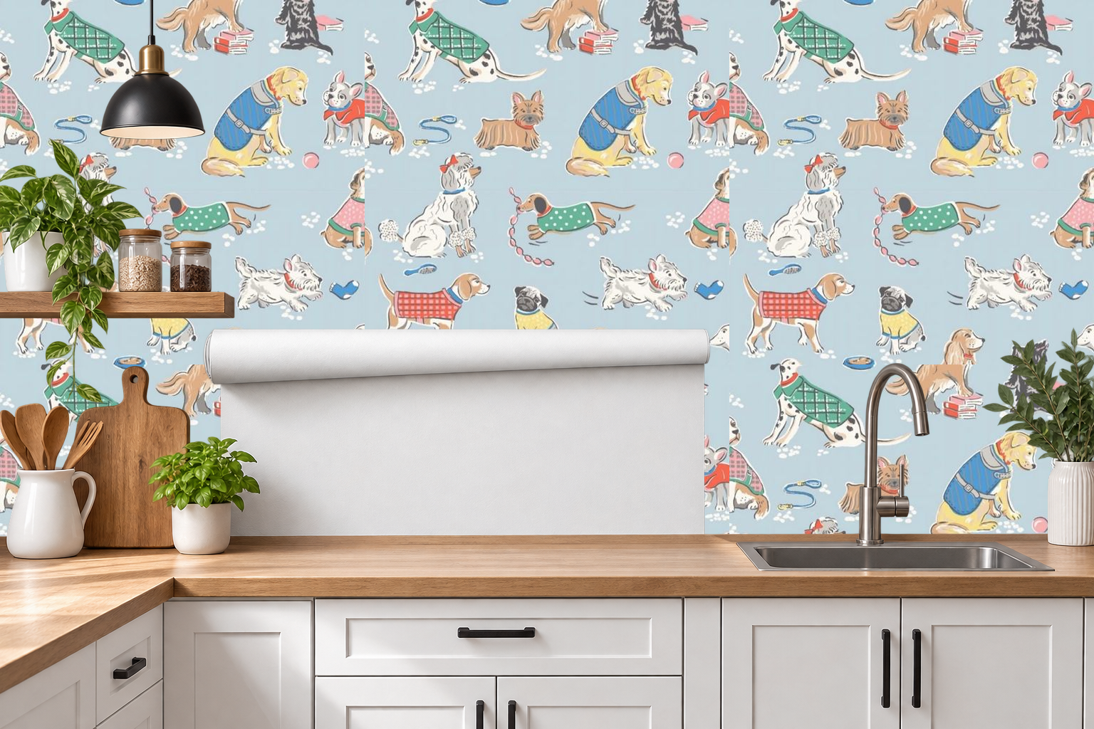 Design 44 — Roll — Kitchen Backsplash