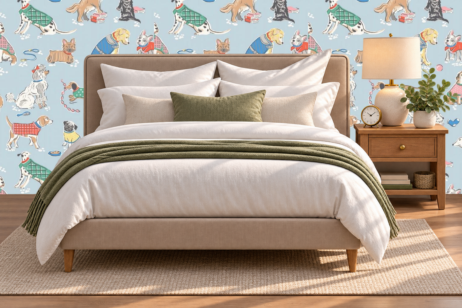 Design 44 — Bedroom — Pillow Close-up