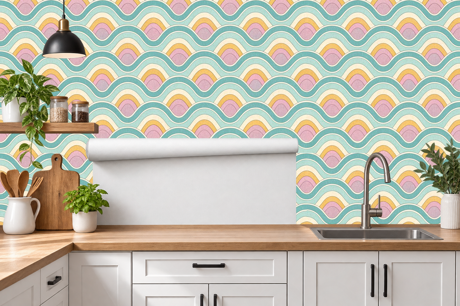 Design 403 — Roll — Kitchen Backsplash