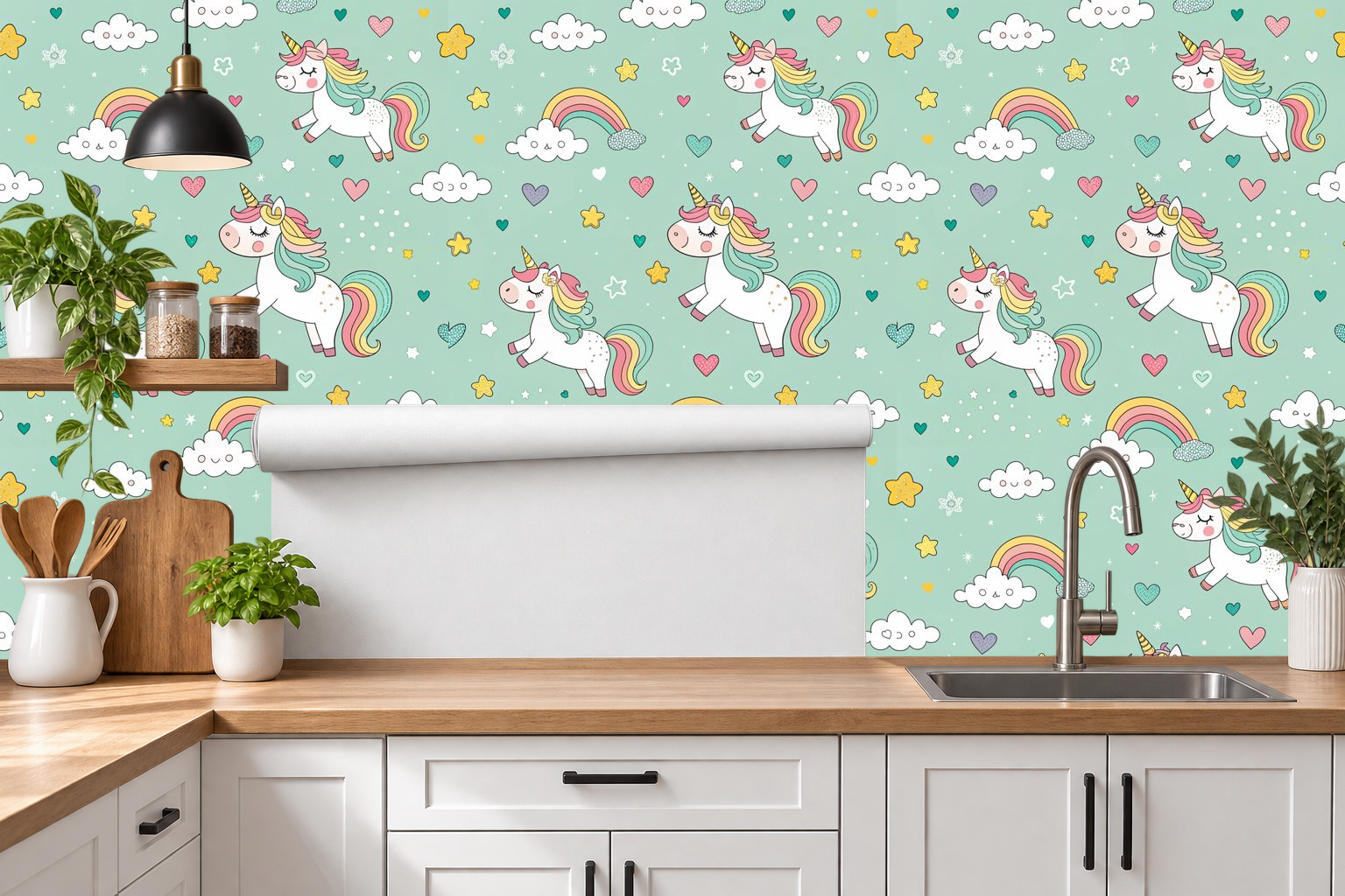 Design 305 — Roll — Kitchen Backsplash