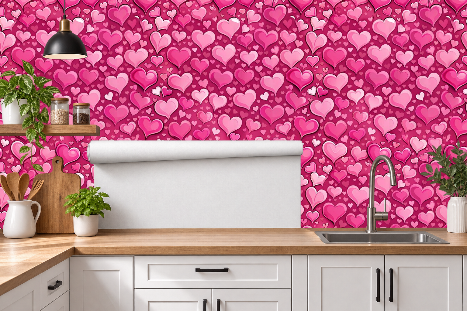 Design 707 — Roll — Kitchen Backsplash