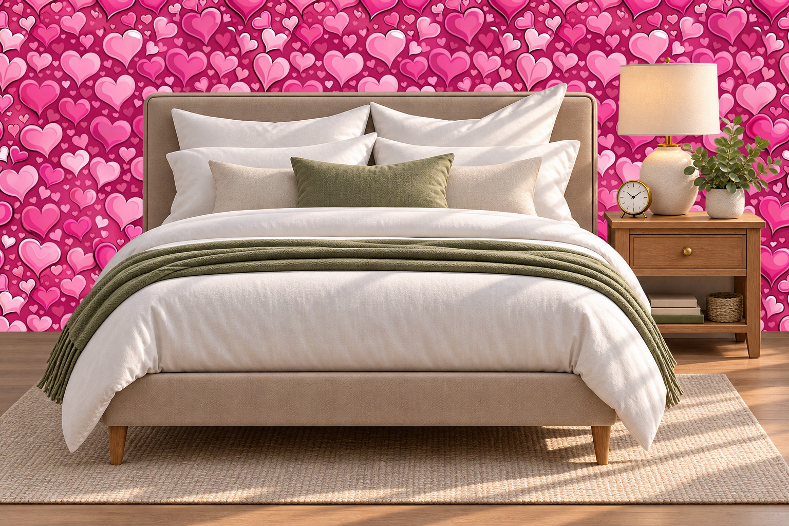 Design 707 — Bedroom — Pillow Close-up