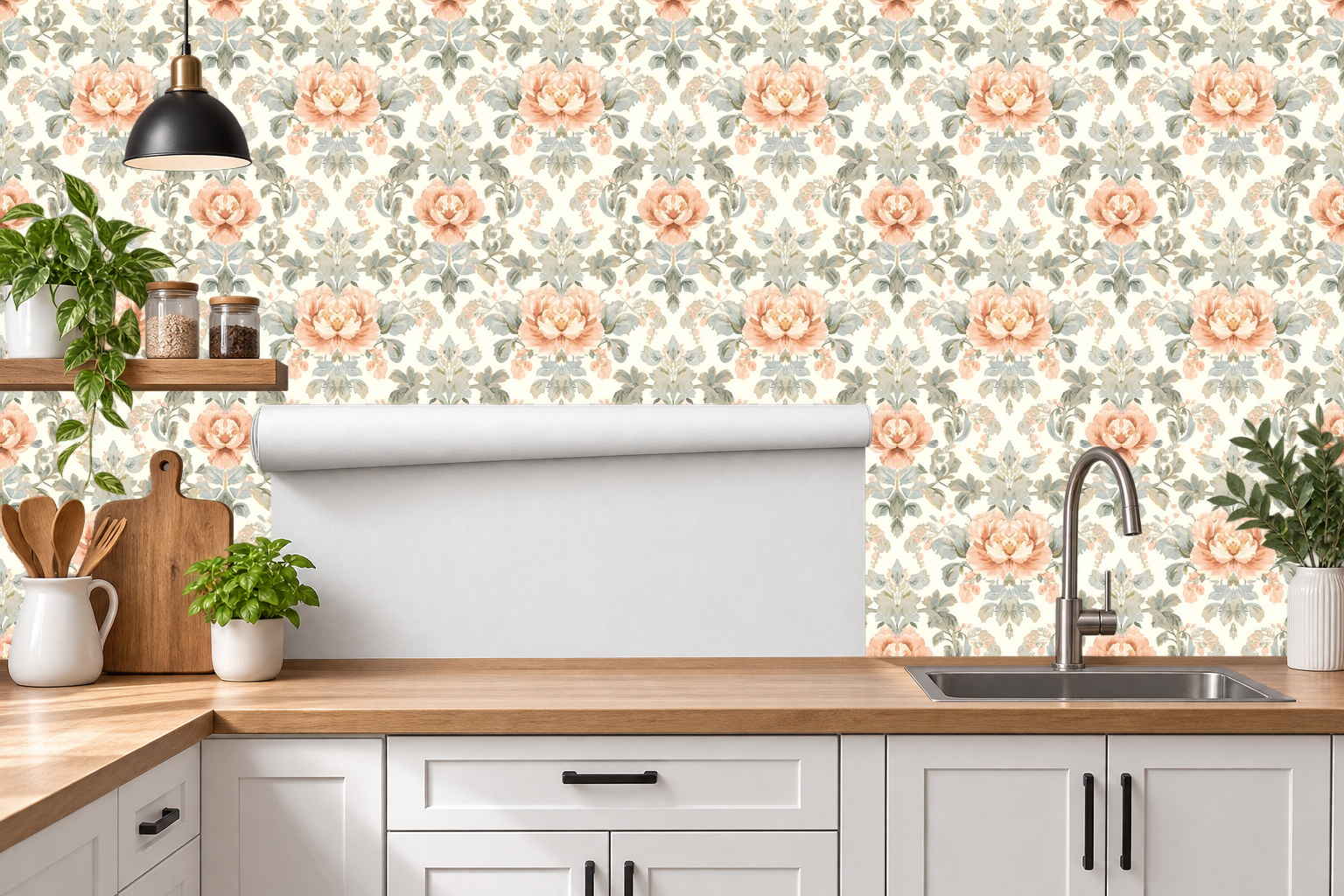 Design 218 — Roll — Kitchen Backsplash