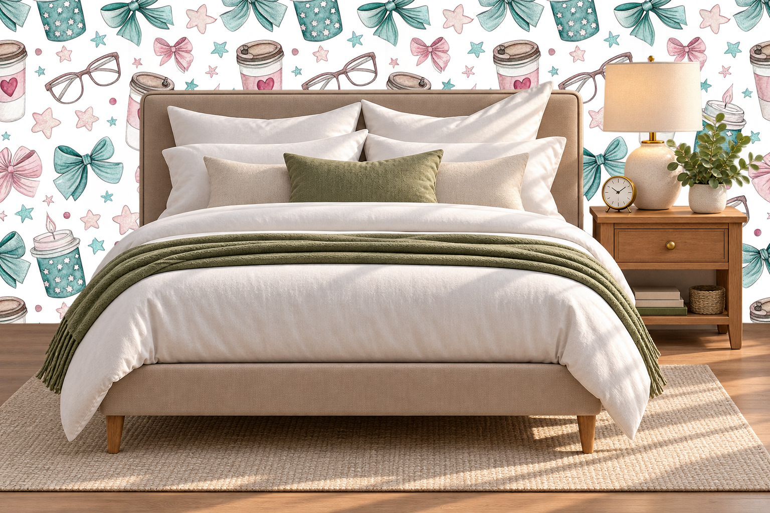 Design 448 — Bedroom — Pillow Close-up