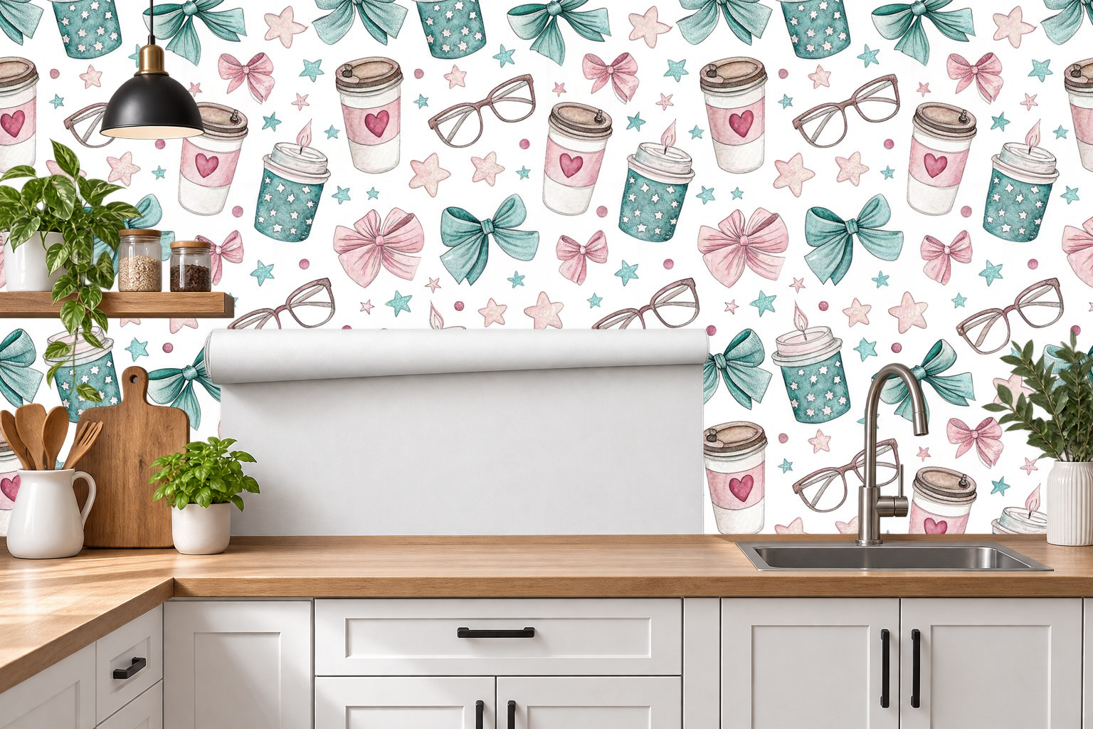 Design 448 — Roll — Kitchen Backsplash