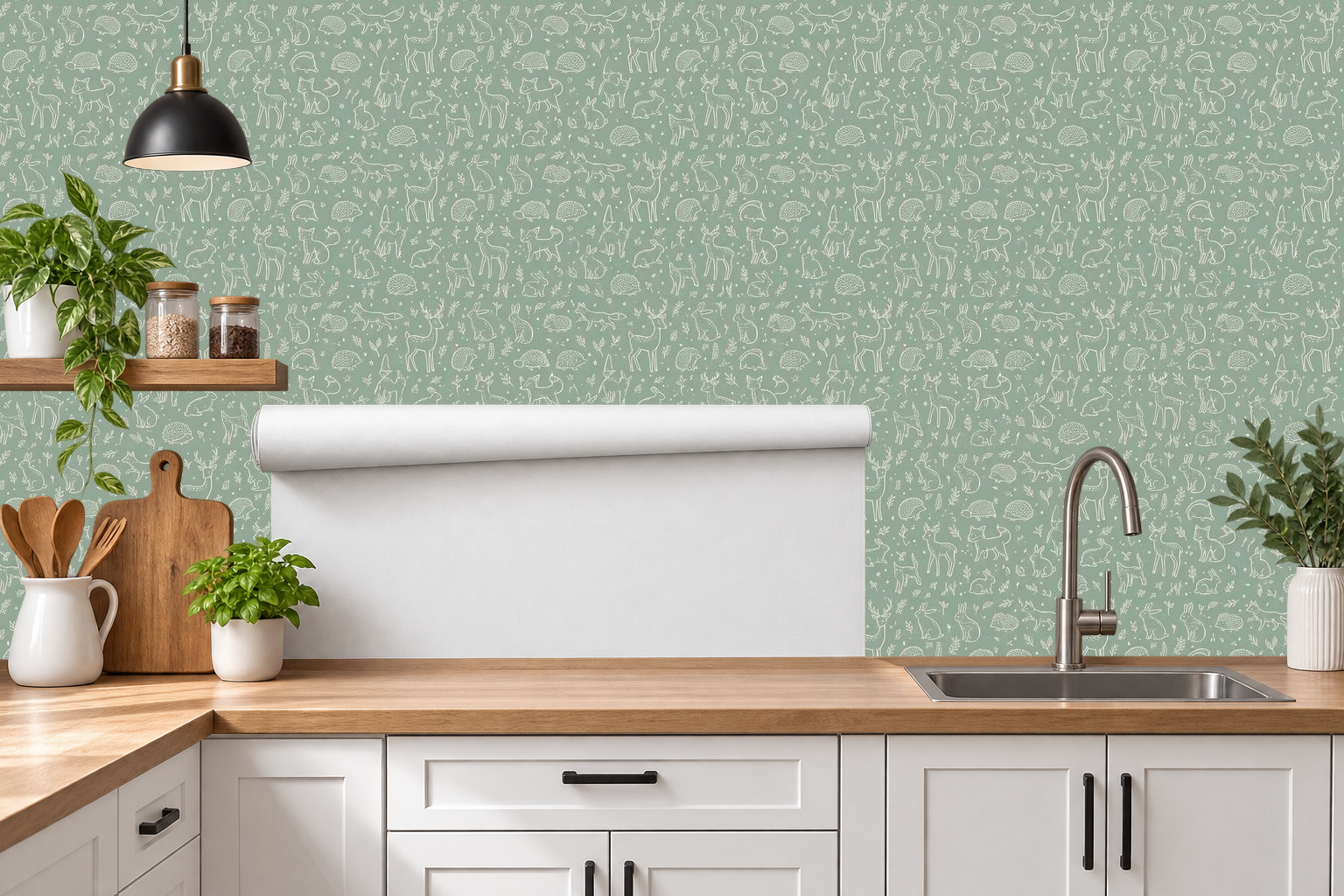 Design 29 — Roll — Kitchen Backsplash