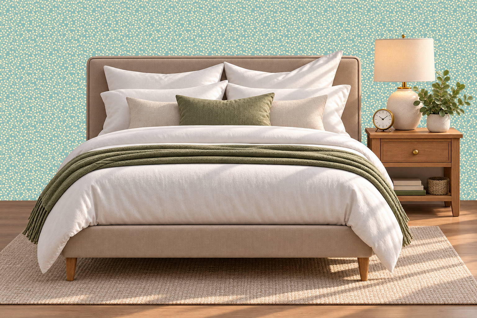 Design 38 — Bedroom — Pillow Close-up