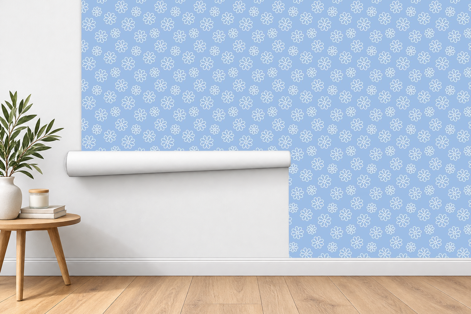 Design 634 — Roll on Wall — Corner