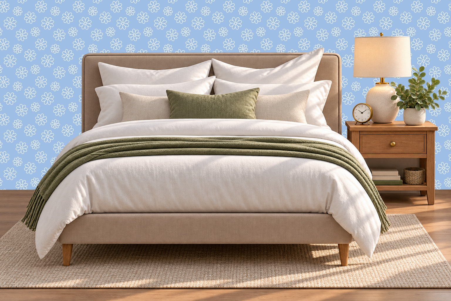 Design 634 — Bedroom — Pillow Close-up