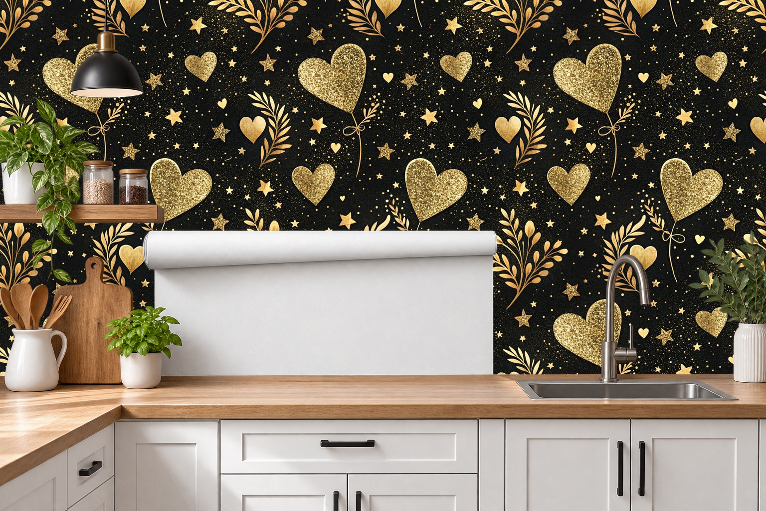 Design 434 — Roll — Kitchen Backsplash