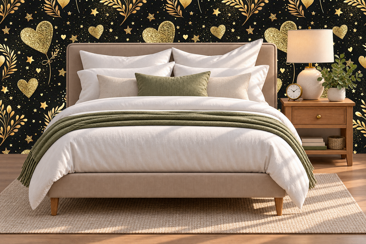 Design 434 — Bedroom — Pillow Close-up