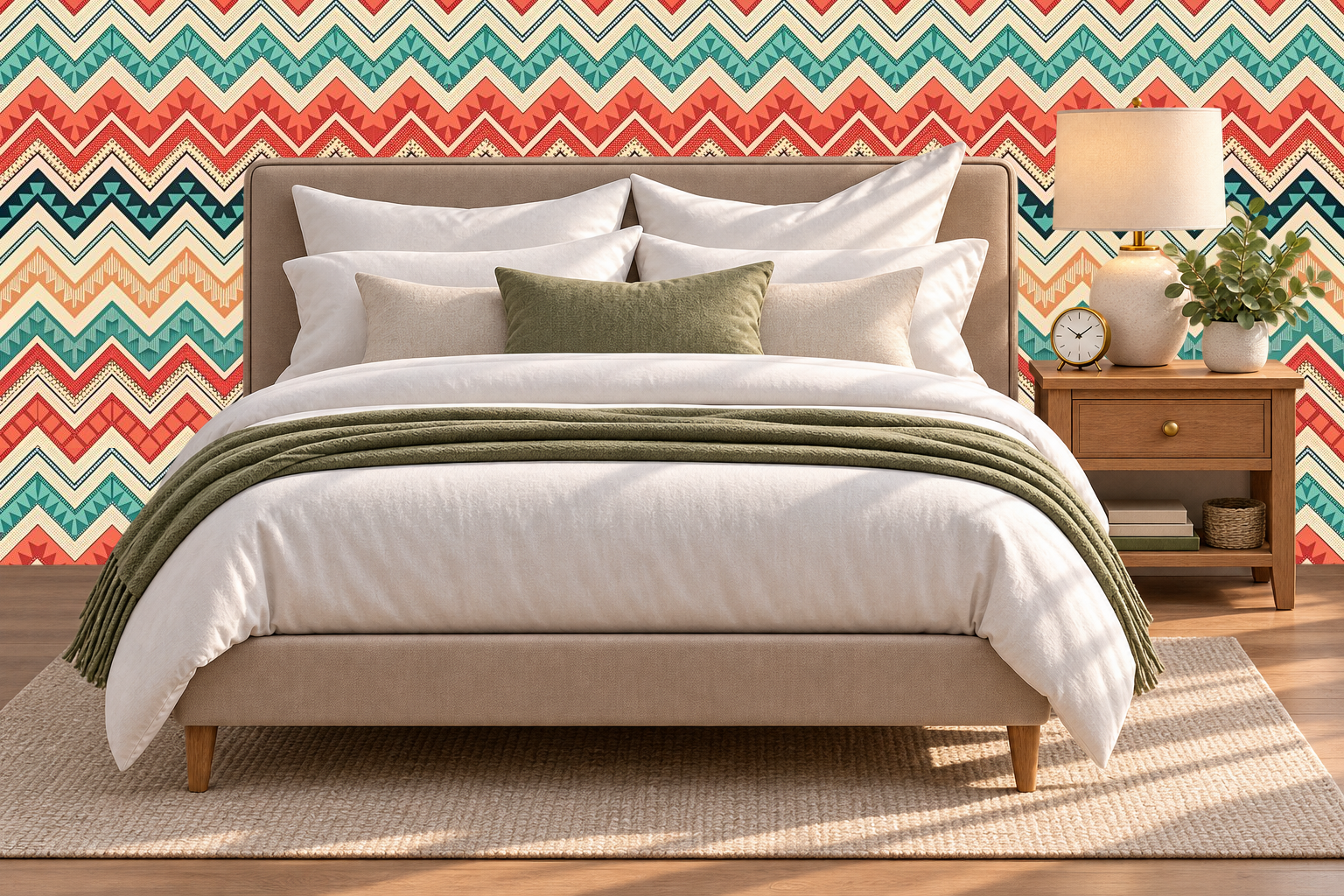 Design 154 — Bedroom — Pillow Close-up