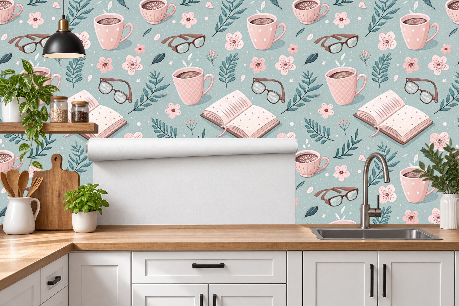 Design 452 — Roll — Kitchen Backsplash