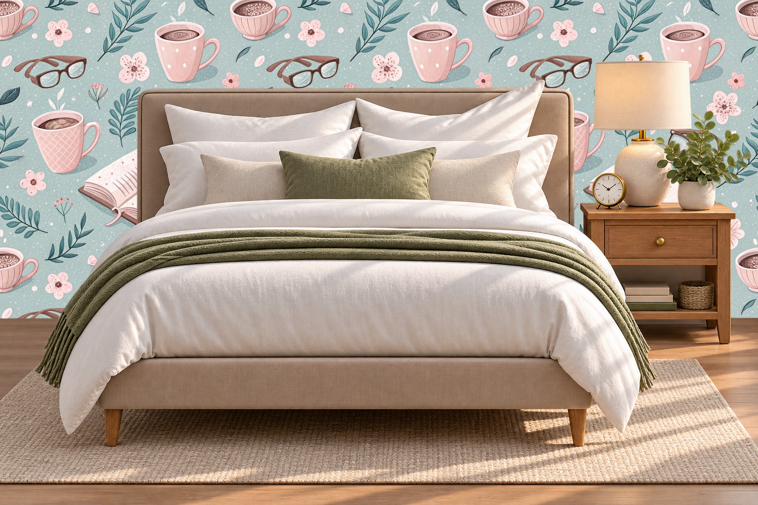 Design 452 — Bedroom — Pillow Close-up