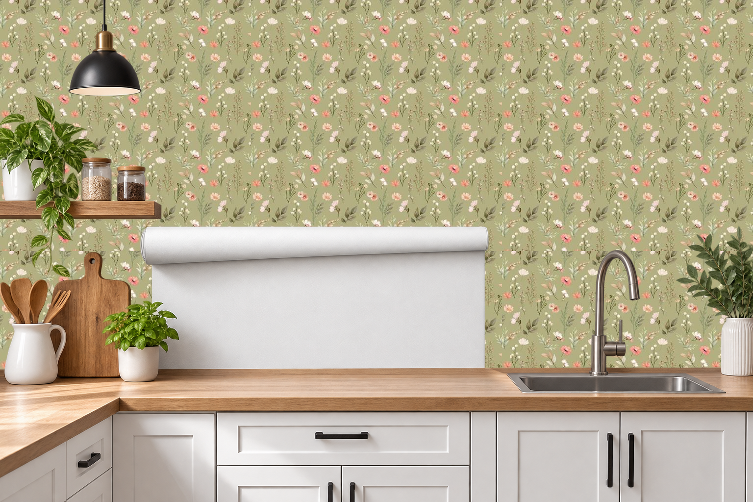 Design 25 — Roll — Kitchen Backsplash