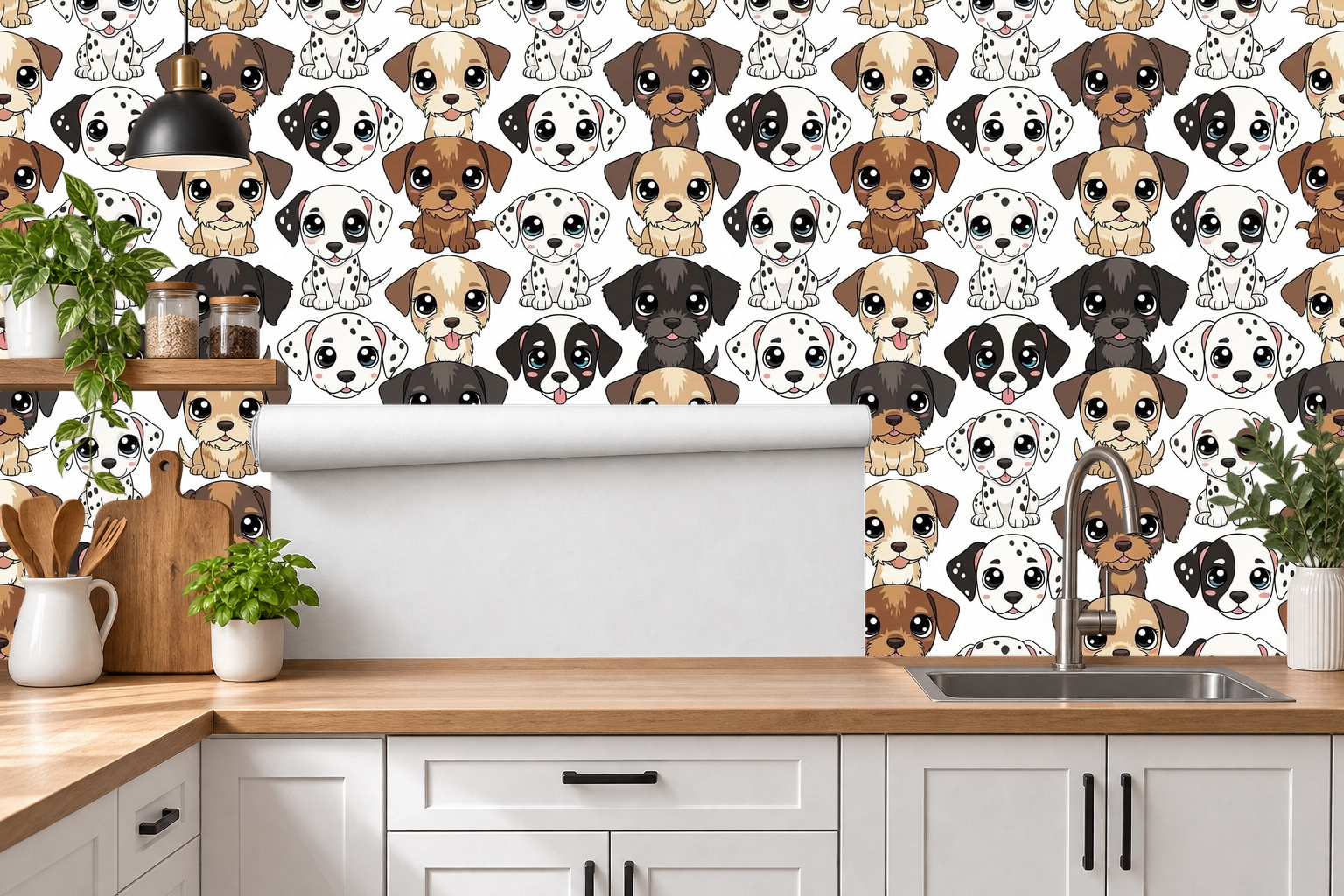 Design 126 — Roll — Kitchen Backsplash