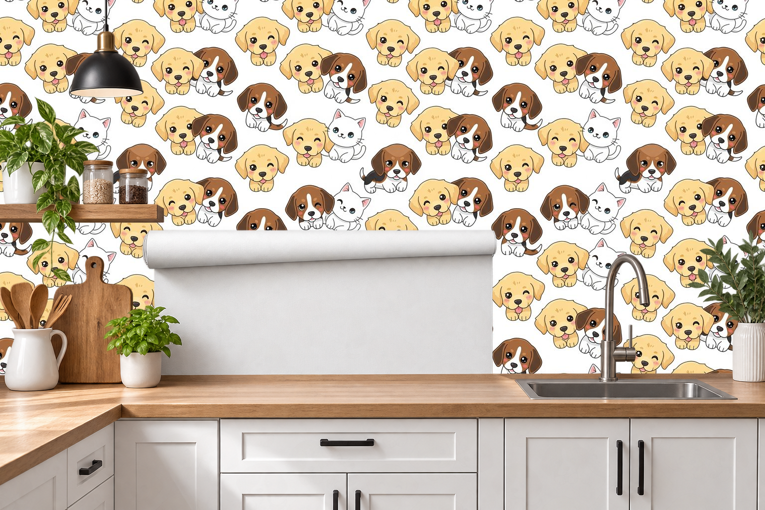 Design 112 — Roll — Kitchen Backsplash