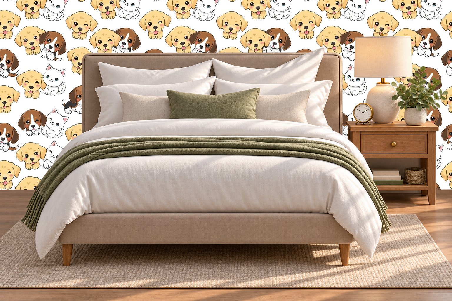 Design 112 — Bedroom — Pillow Close-up