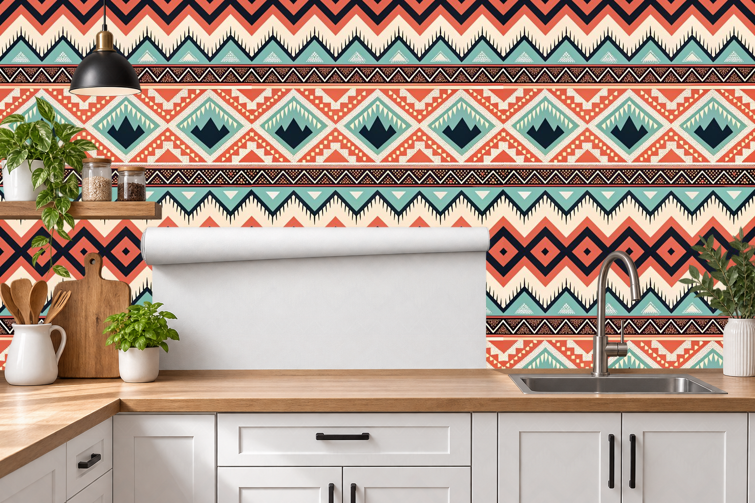 Design 155 — Roll — Kitchen Backsplash