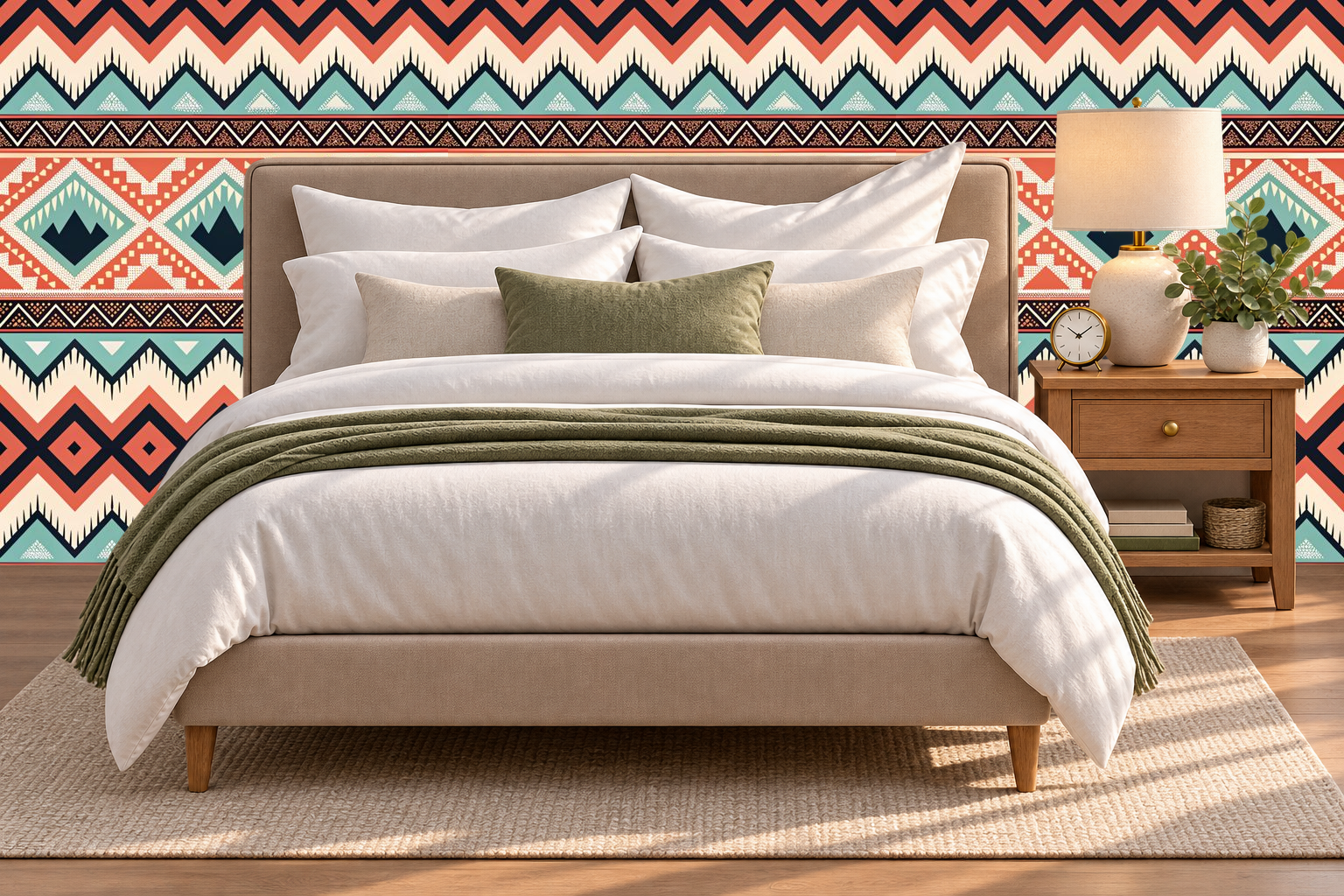 Design 155 — Bedroom — Pillow Close-up